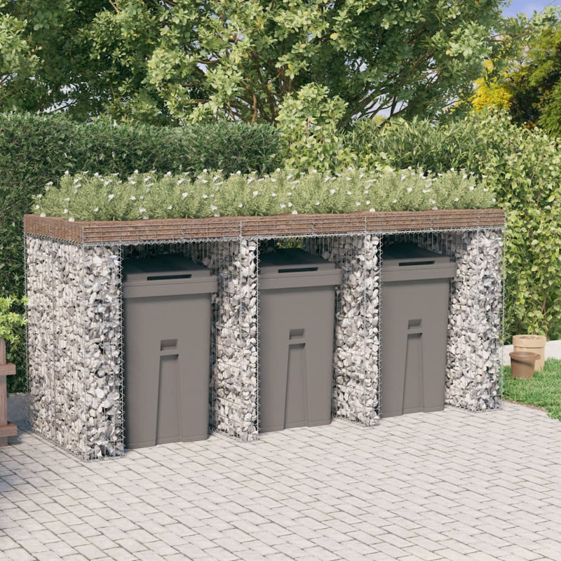 Ayani Metal Triple Bin Store
