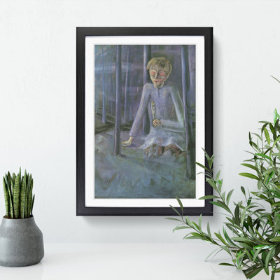 Dreaming Boy by Walter Gramatte - Picture Frame Painting