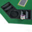 Tapis de table de poker pliable de 48 po pour 8 joueurs Texas Holdem Octogone