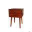 Table de chevet avec 2 tiroirs, petite table d'appoint avec rangement-761385516