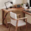  Bureaux en bois massif en L noyer-108609709-108609712