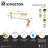 Kingston Brass Manhattan Two-Handle 1-Hole Wall Mount Pot Filler Faucet-115317567-115317571