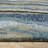 Roblyn Hand-made Wool Abstract Waves Blue/ Teal Area Rug-752452661