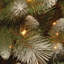 The Holiday Aisle® 7.5 ft. Frosted Alaskan Pine Tree with Clear Lights