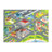 KC Cubs: Educational Rug: City Streets Road Map - 8x10' Playmat - Interactive Toy Car Route, Activity Area Carpet, Bedroom-Classroom, Baby-Toddler-Kid-1192698656