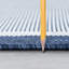 Tapis bleu à tissage plat Danesfield-633282735