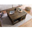 Solid Wood Coffee Table with Storage-91339972