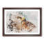 Portrait Of A Red Kite Bird Watercolour - Single Picture Frame Print on MDF-56741032-56741033