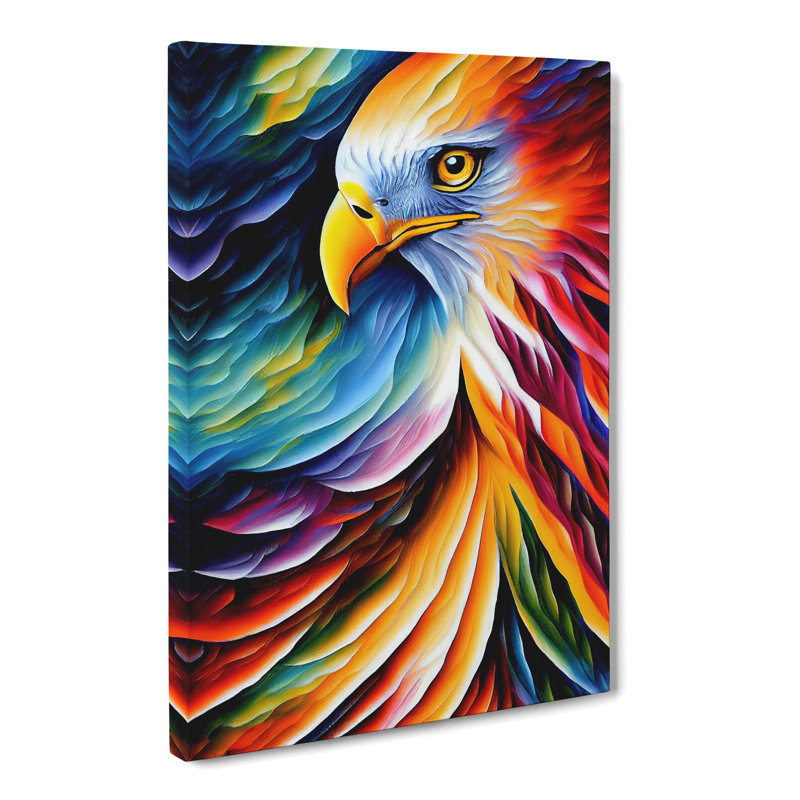 Woodcreek Eagle Vol.3 - Wrapped Canvas, 76cm H x 50cm W x 3cm D