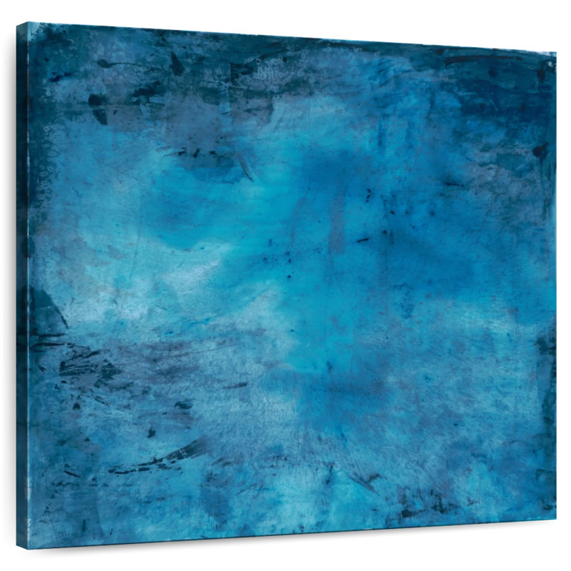 A Blue Lagoon, 30" H x 30" W