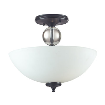 Vereen Glass Semi Flush Mount