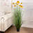 48" Artificial Potted Grass With Flowers-607294752