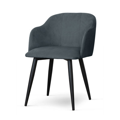 Brinkley 48cm H Velvet Upholstered Armchair