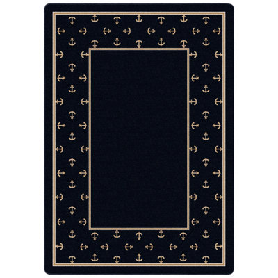 Lockridge Design Centre Moray Sapphire Nautical Area Rug
