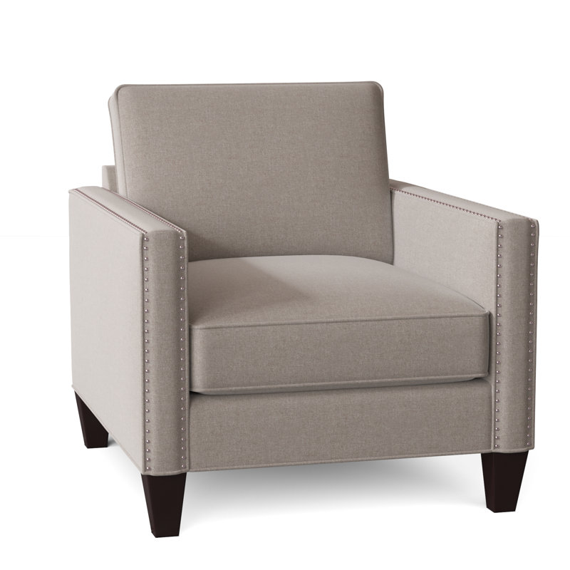 Fauteuil de 34 po de large Ellerkamp, Ciment Crafty