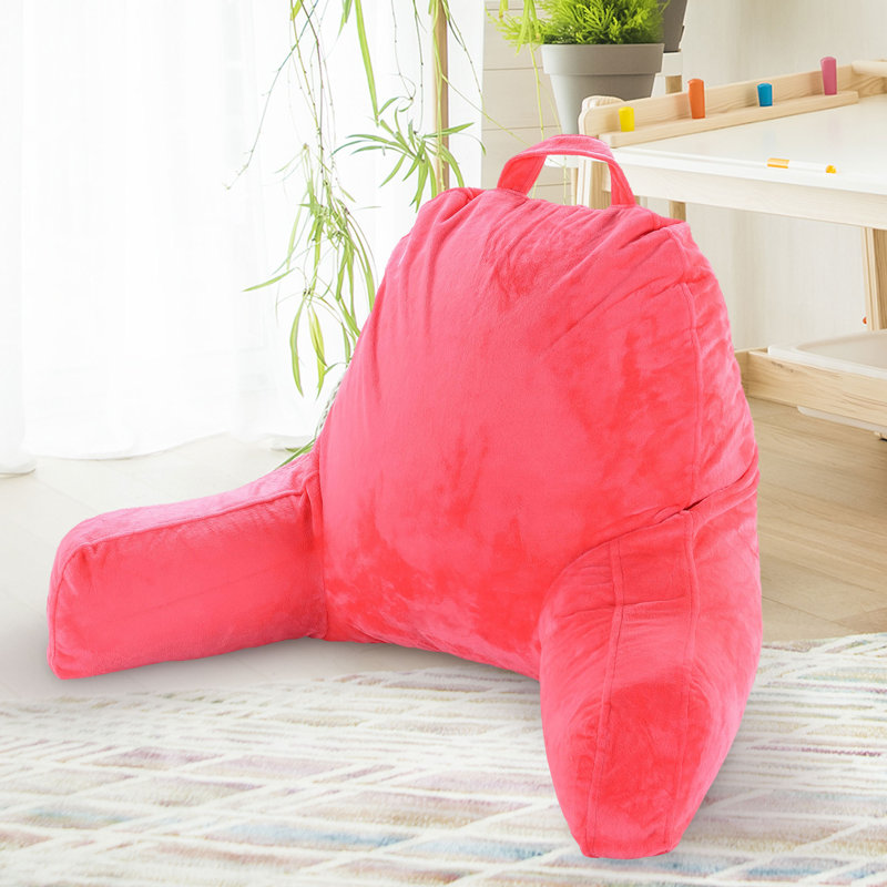 Throw Pillow, Hot Pink, 24" H x 12" W x 11" D