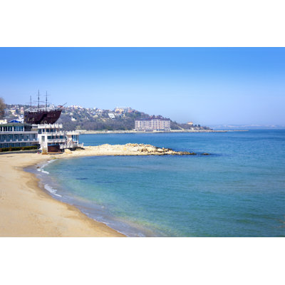 Black Sea Varna - Wrapped Canvas Print