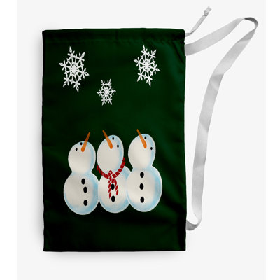 Sac à linge Wise Snowmen Winter
