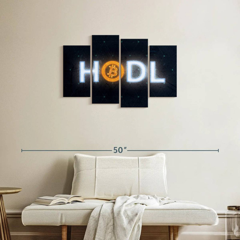 Kerner brillant Hodl, H 22 po x l 36 po