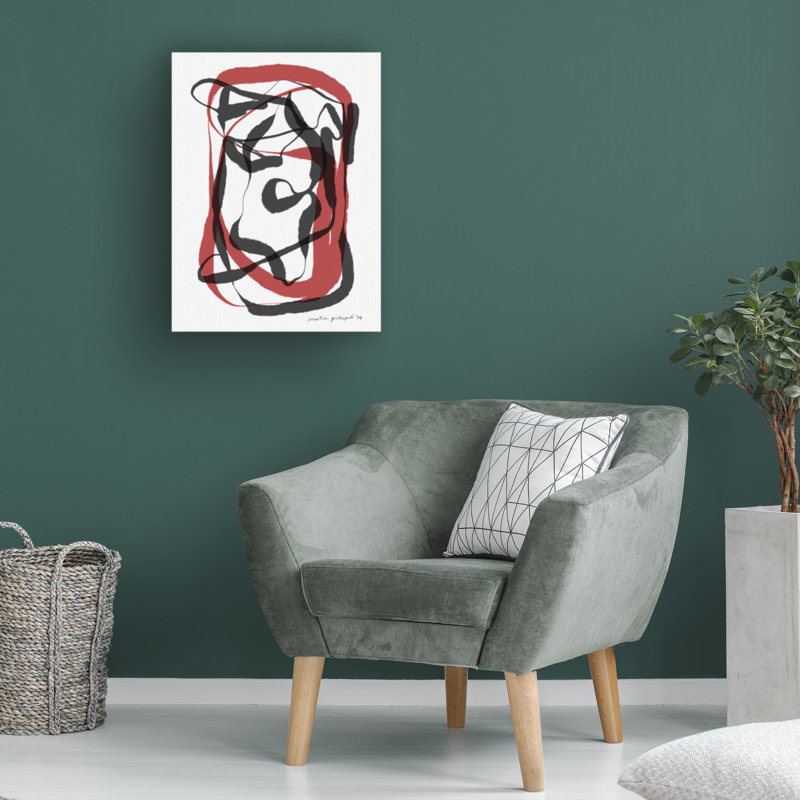 Art sur toile «ologia bologola pietolioli », H 19 po x l 14 po