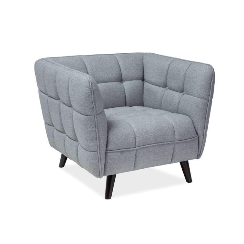 Gasper 145cm Reception Sofa, Green, Single