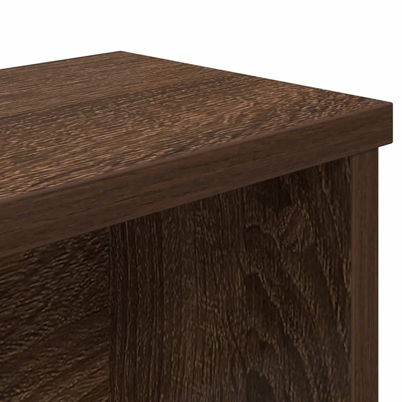Supports de cuisine empilables 2 pièces Sonoma 5,9 x 6,3 po, H 6,3 po x l 19,7 po x P 5,9 po, Marron foncé