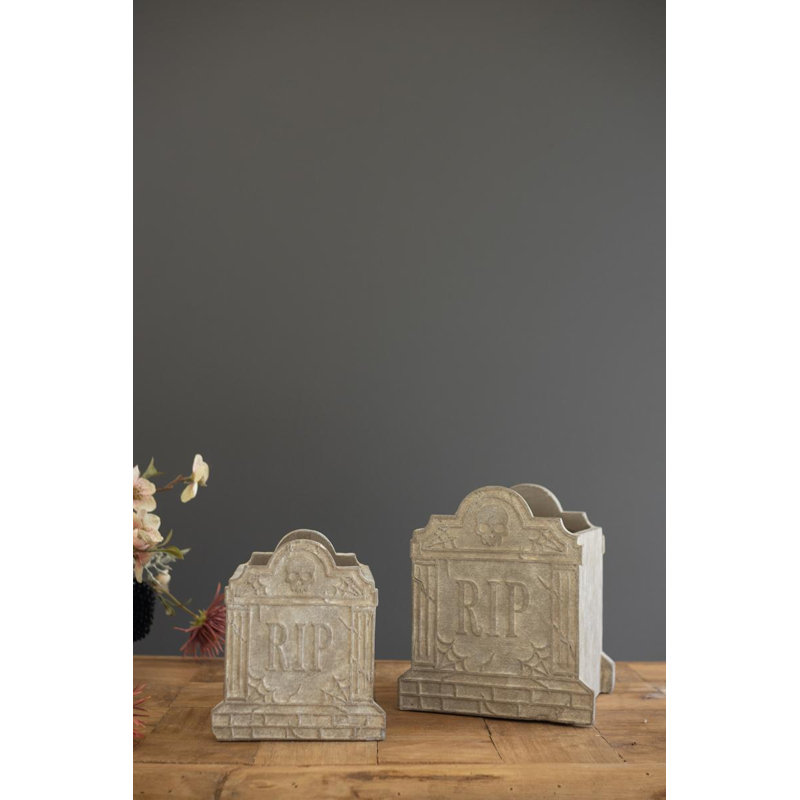 ENSEMBLE DE DEUX POTS À PLAT HALLOWEEN