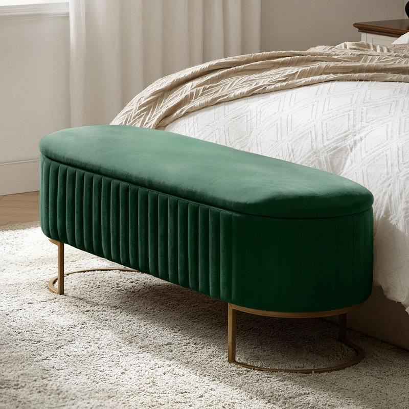 Banc de rangement Ferdinand Paula, Olive