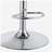 Grey and Chrome Adjustable Bar Stool
