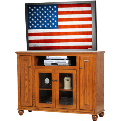 Spoffo Solid Wood TV Stand