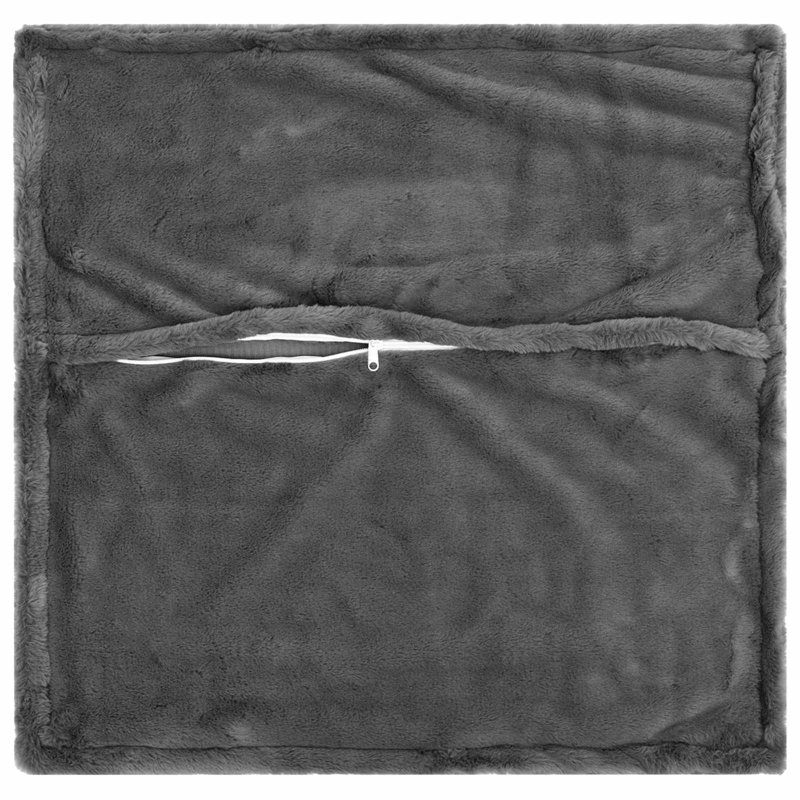 Dark Grey Cushion Cover