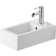Vero Ceramic 18" Wall Mount Bathroom Sink with Overflow