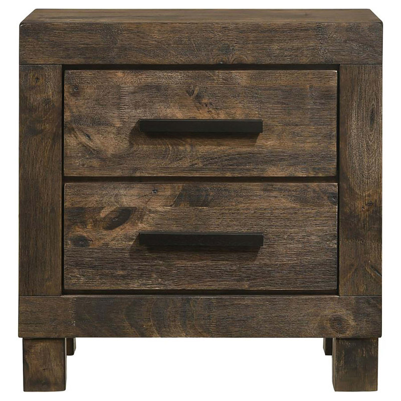 Table de chevet 2 tiroirs