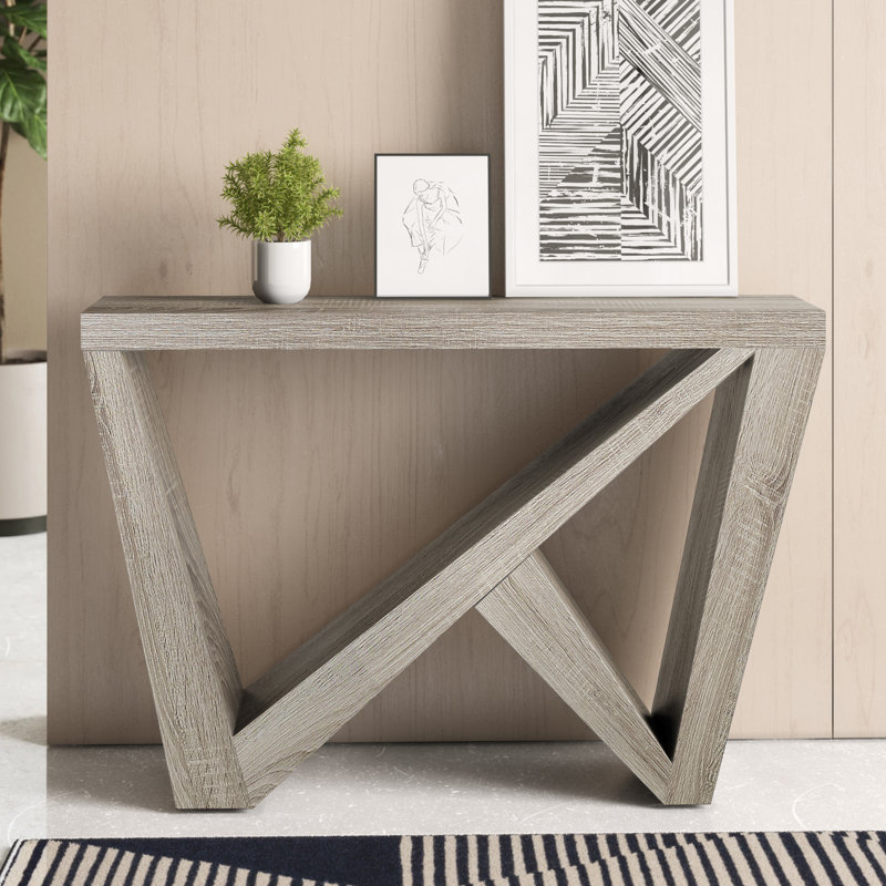 Console Blinny l 47,25 po, Taupe foncé