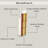 Bamboo Brown Freestanding Toilet Paper Holder