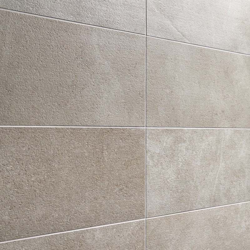 Carreau de porcelaine 11,69 po x 23,5 po Bond Tile Iris, Tortora