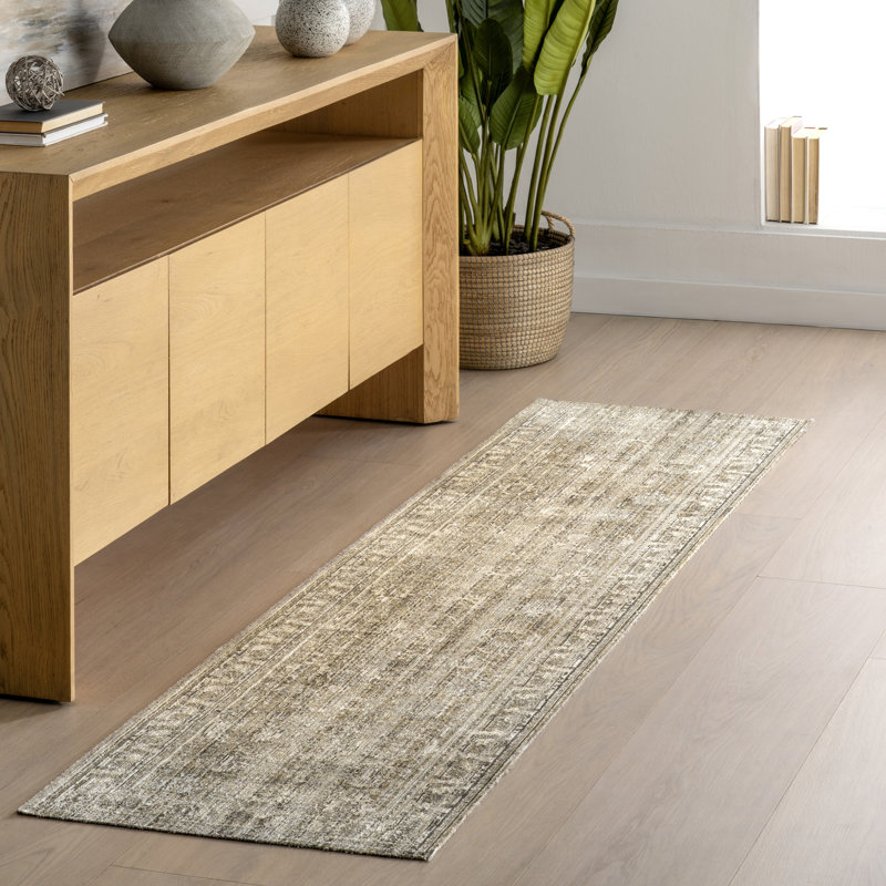 Bryony Medallion Indoor/Outdoor Area Rug, Runner 2' x 8'
