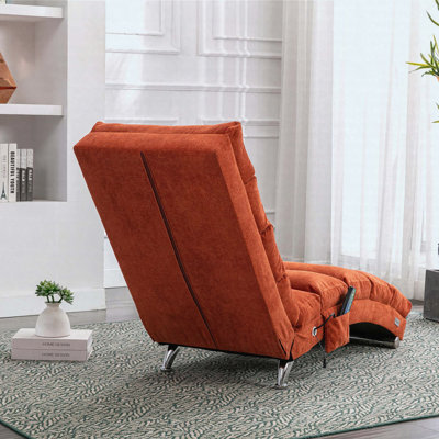 Canapé inclinable de luxe en tissu