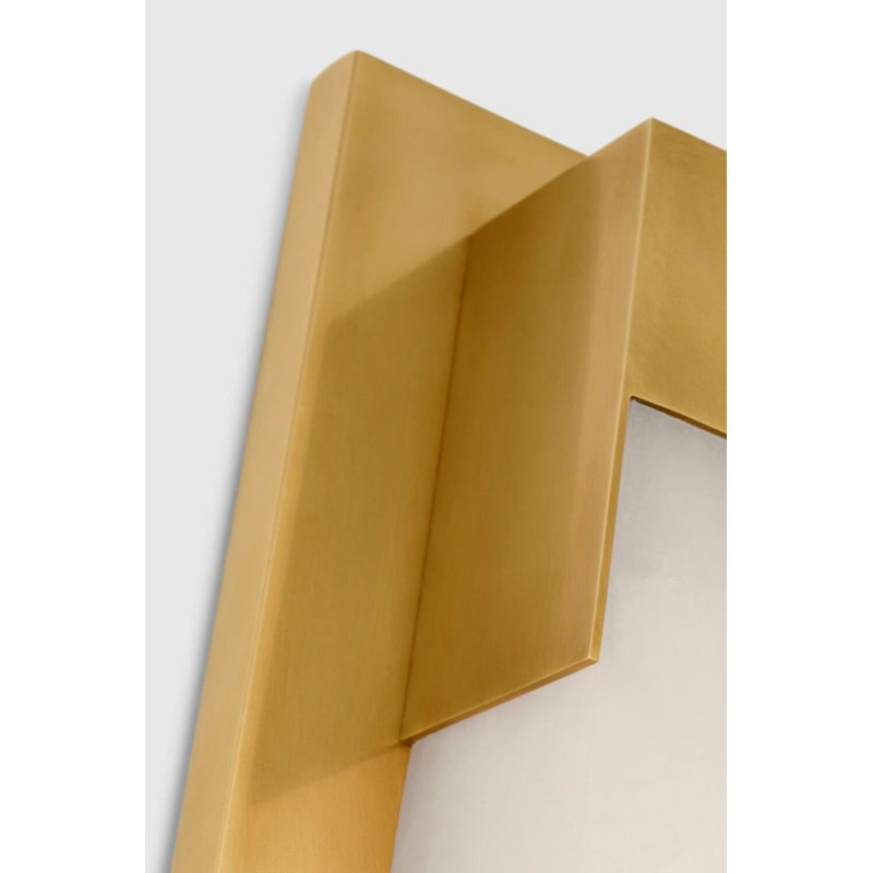 Covet 1 - Light LED Bath Bar, Antique Burnished Brass