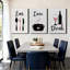 3 Piece Wrapped Canvas Wall Art