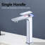 Topcraft Modern Single Hole Single Handle Chrome Bathroom Sink Faucet Lavatory Vanity Faucet-88686153