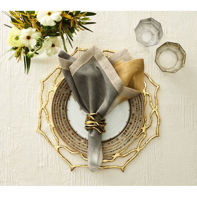 Flux Napkin Ring, Gold