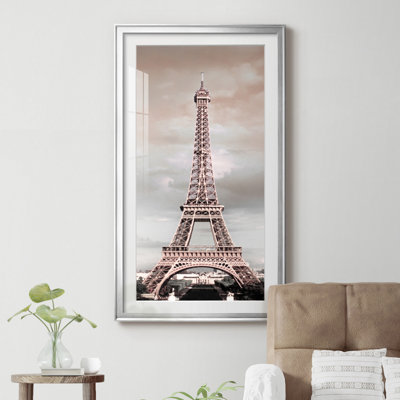 Shimmering Eiffel - impression encadrée sur papier