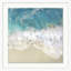 Aerial Splash 4 Framed Print