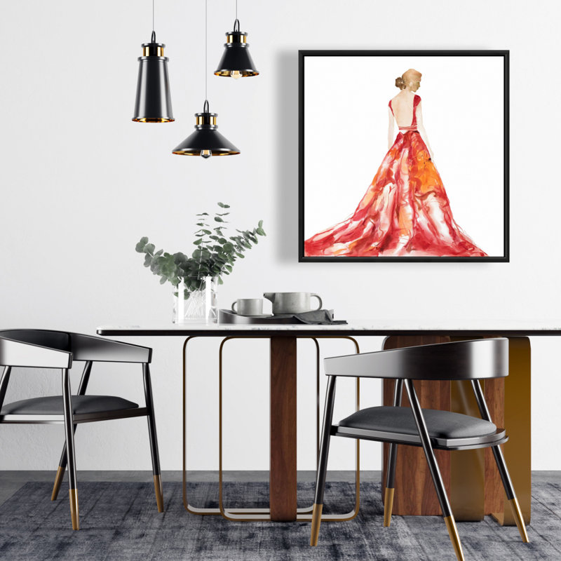 " Red Prom Dress "