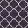 Carolene Hand Tufted Wool/Cotton/Latex Geometric Rug in Purple/Ivory