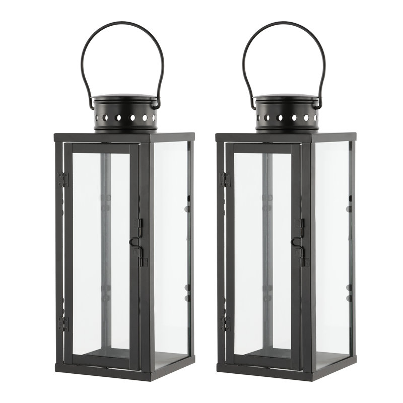 21.75'' H Metal Floor Lantern