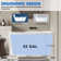 47" x 27.6" Standard Rectangular Freestanding Soaking Acrylic Small Bathtub for Small Space without Seat