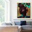 Queen of Neon - Impression sur toile-50779181-50779183