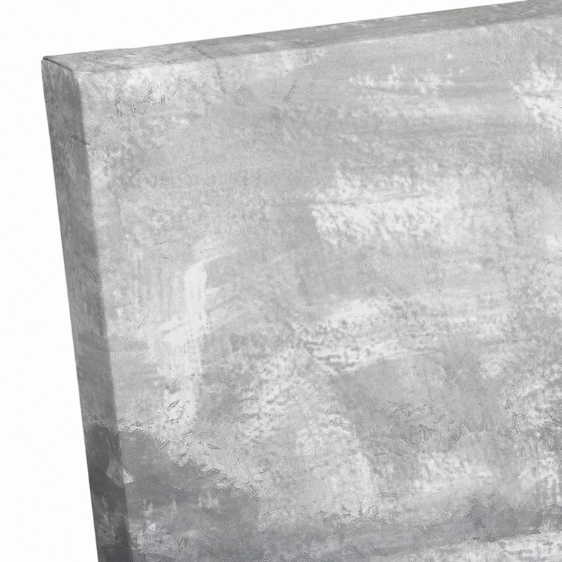 Reproduction d’art sur toile tendue paysage gris bleu